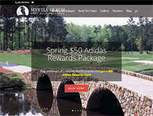 Tablet Screenshot of bestgolfpackages.com